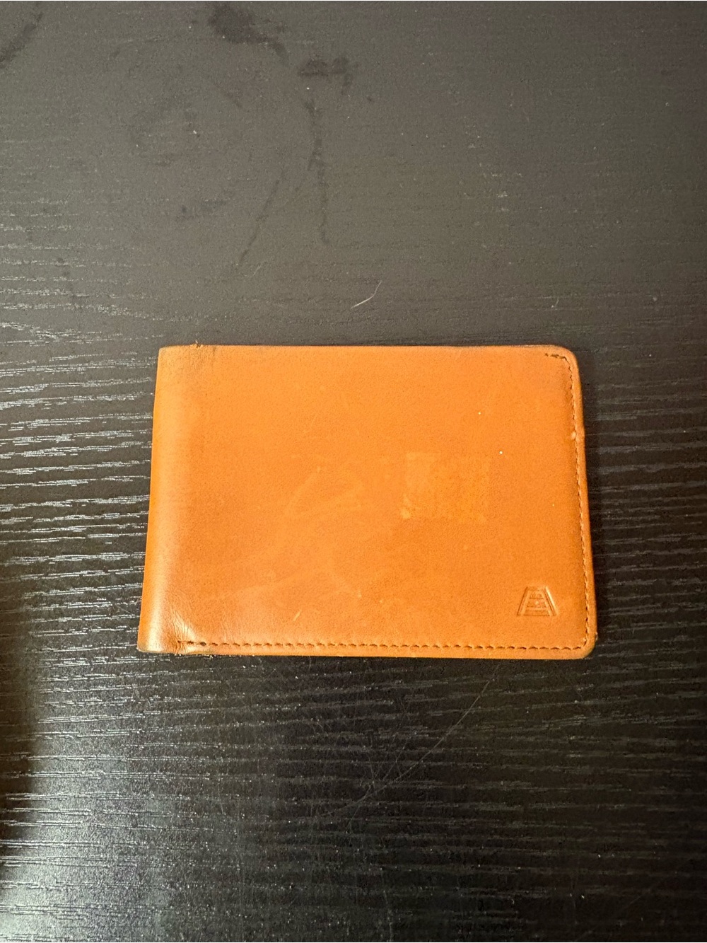 ANDAR Leather Bifold Wallet Tan Brown RFID Minimalist Men’s Wallet